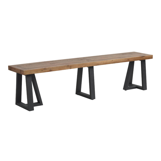 Reclaimed Pine Wood Alain Dining Bench by World Market