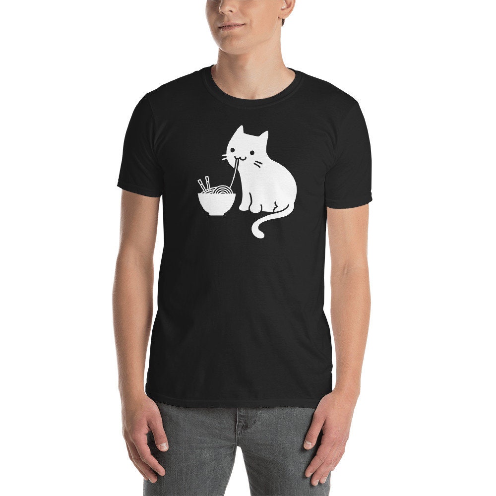 Neko - Japanese Anime Food Ramen T-Shirt | Unisex