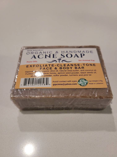 Acne Exfoliating Brightening Soap 12 Oz