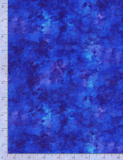 Solid-Ish Texture Blender Royal Blue 108" Wide Quilt Backing From Timeless Treasures Fabric - 100% High Quality Shop Cotton