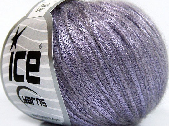 8Pk Rock Star Lavender Yarn, 65507 Ice Wool Blend Worsted, Wholesale Discount Rock Star