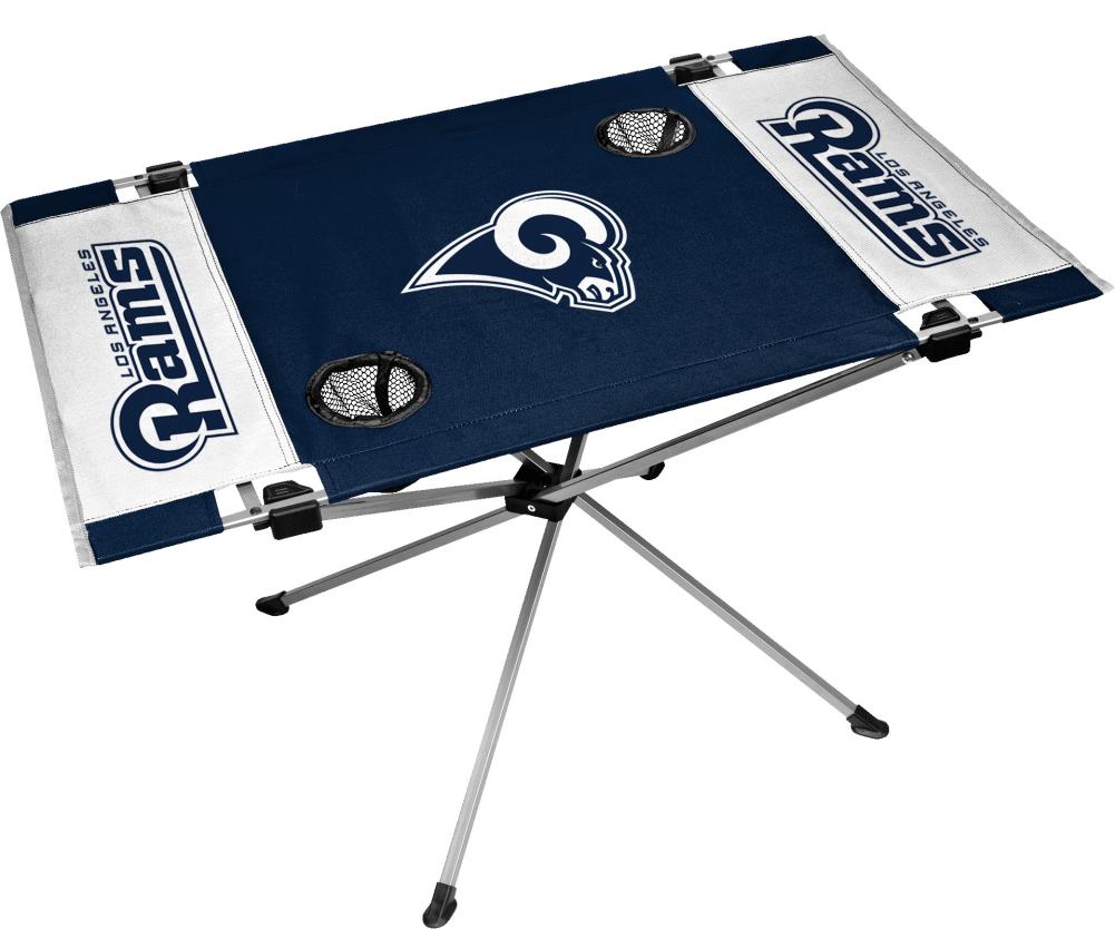 Rawlings Los Angeles Rams Multi-color Folding Tailgate Table Chair Polyester | 03391073511