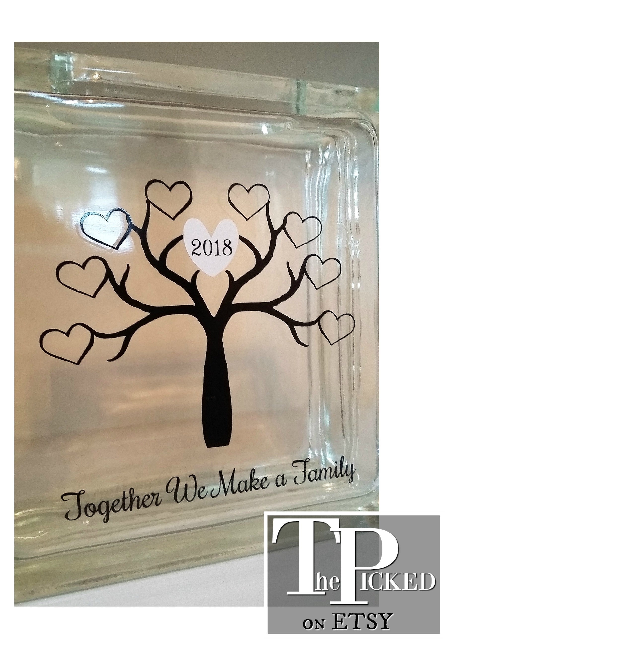Together We Make A Family-Blended Family-Unity Ceremony-Sand Set-Tree-Tpuwus63