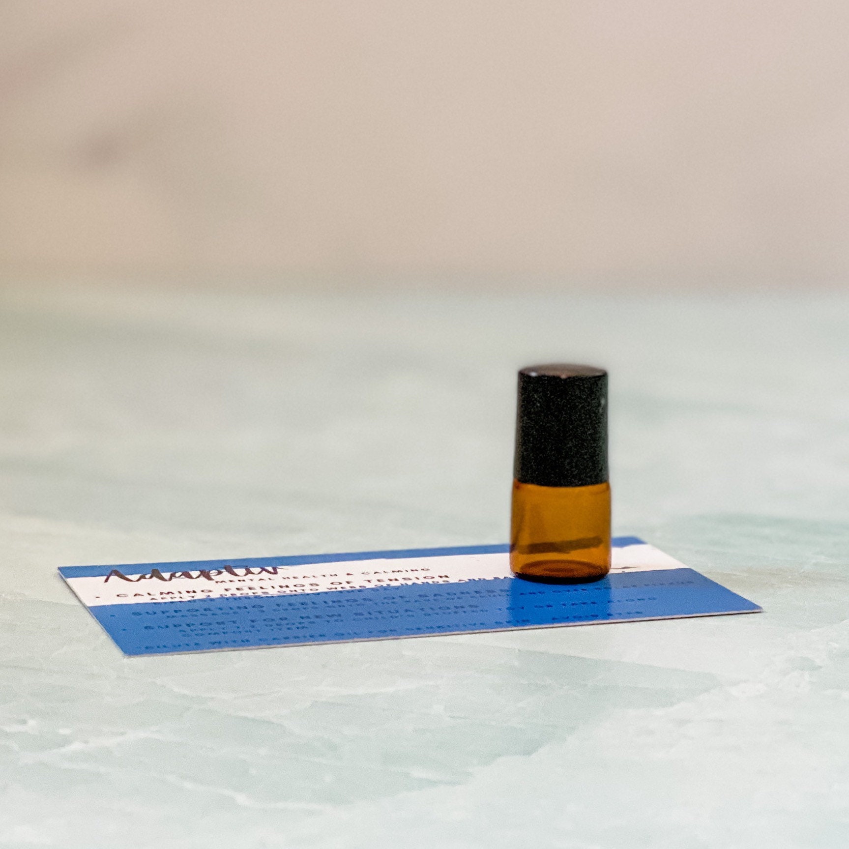Calming Essential Oil Blend | Stress Relief Mood Booster 1 Ml Sample Dropper