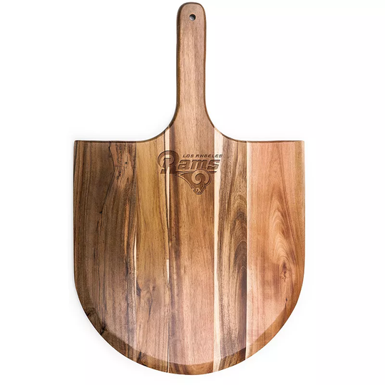 Picnic Time Los Angeles Rams Pizza Peel Serving Paddle, Brown