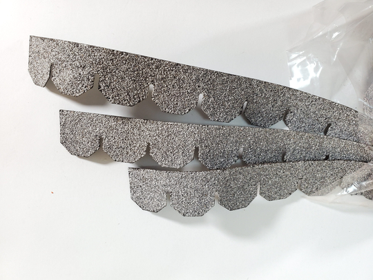 Dollhouse Asphalt Shingles Gray Blend Hexagon 112 Scale #4008 144-157 Sq Inches