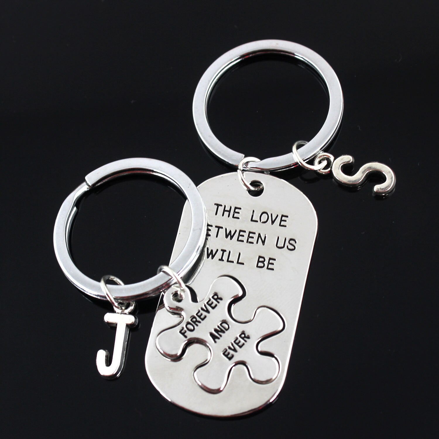 Special , The Love Between Us Will Be Forever & Ever Keychain , Mother Keychain Gift, Gift From Son, Family Lover For Dad