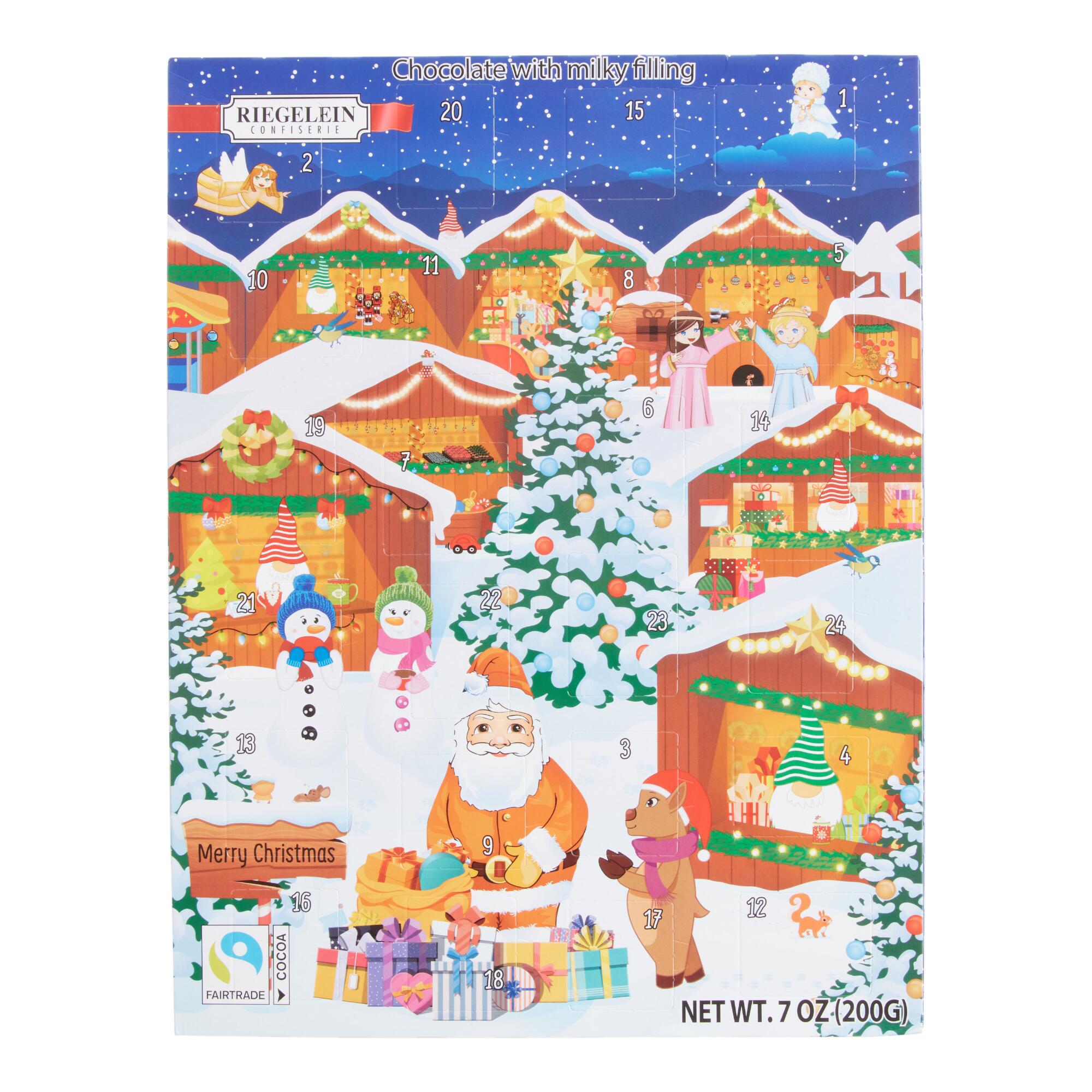 Riegelein Milk Chocolate Advent Calendar by World Market