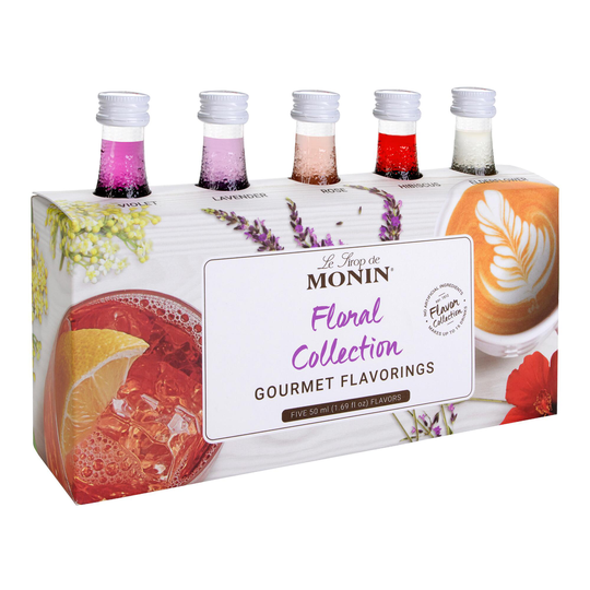 Monin Mini Floral Syrup Collection 5 Pack by World Market