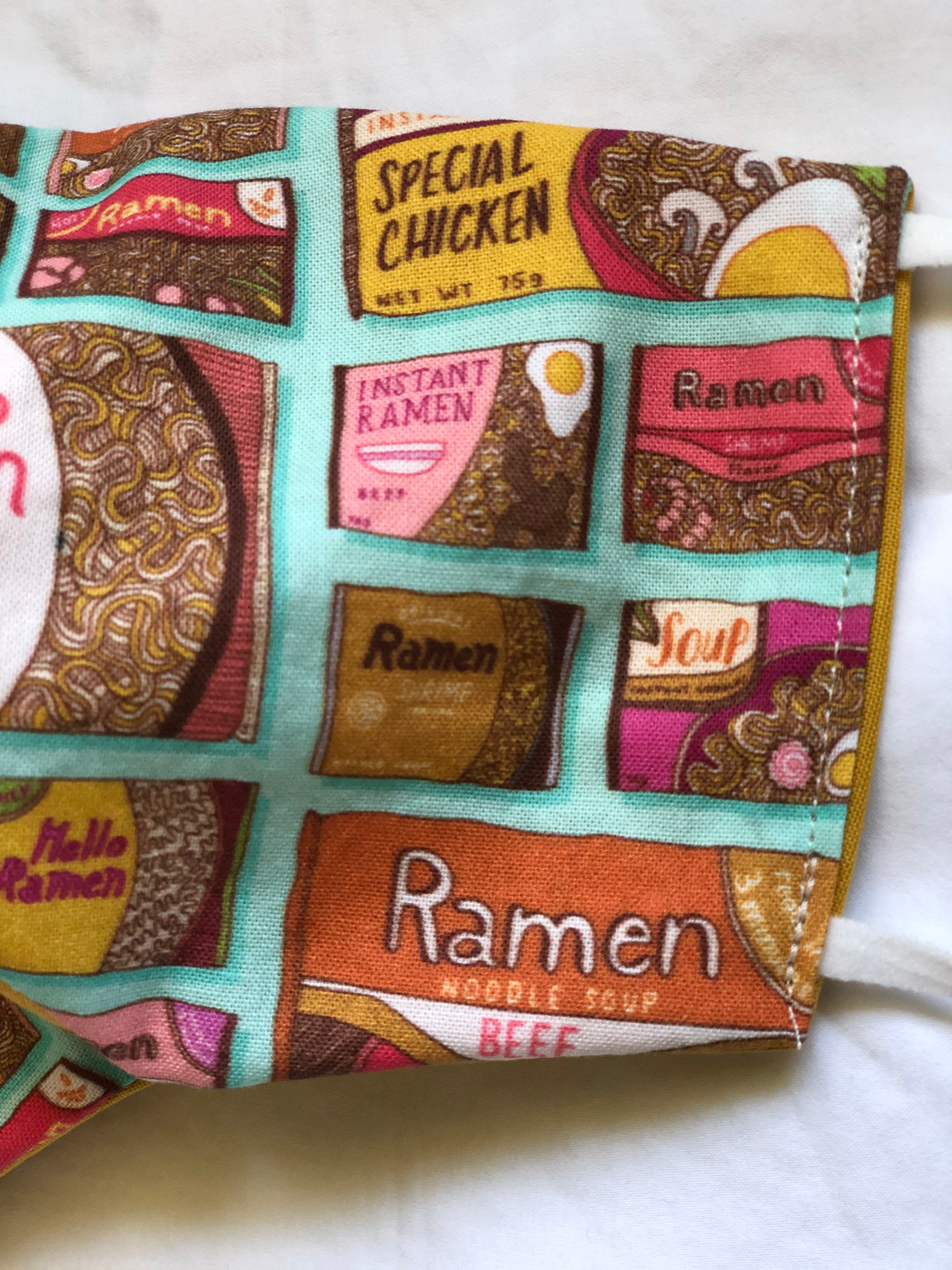 Ramen Noodles Face Mask