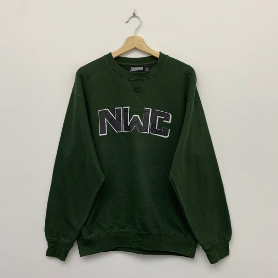 Vintage Nwc American College Crewneck Sweatshirt Size Large
