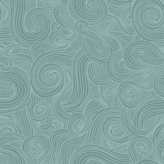 studio E Just Color Slate Fabric // Quilting Cotton Woven 100% Cotton Wave Blender