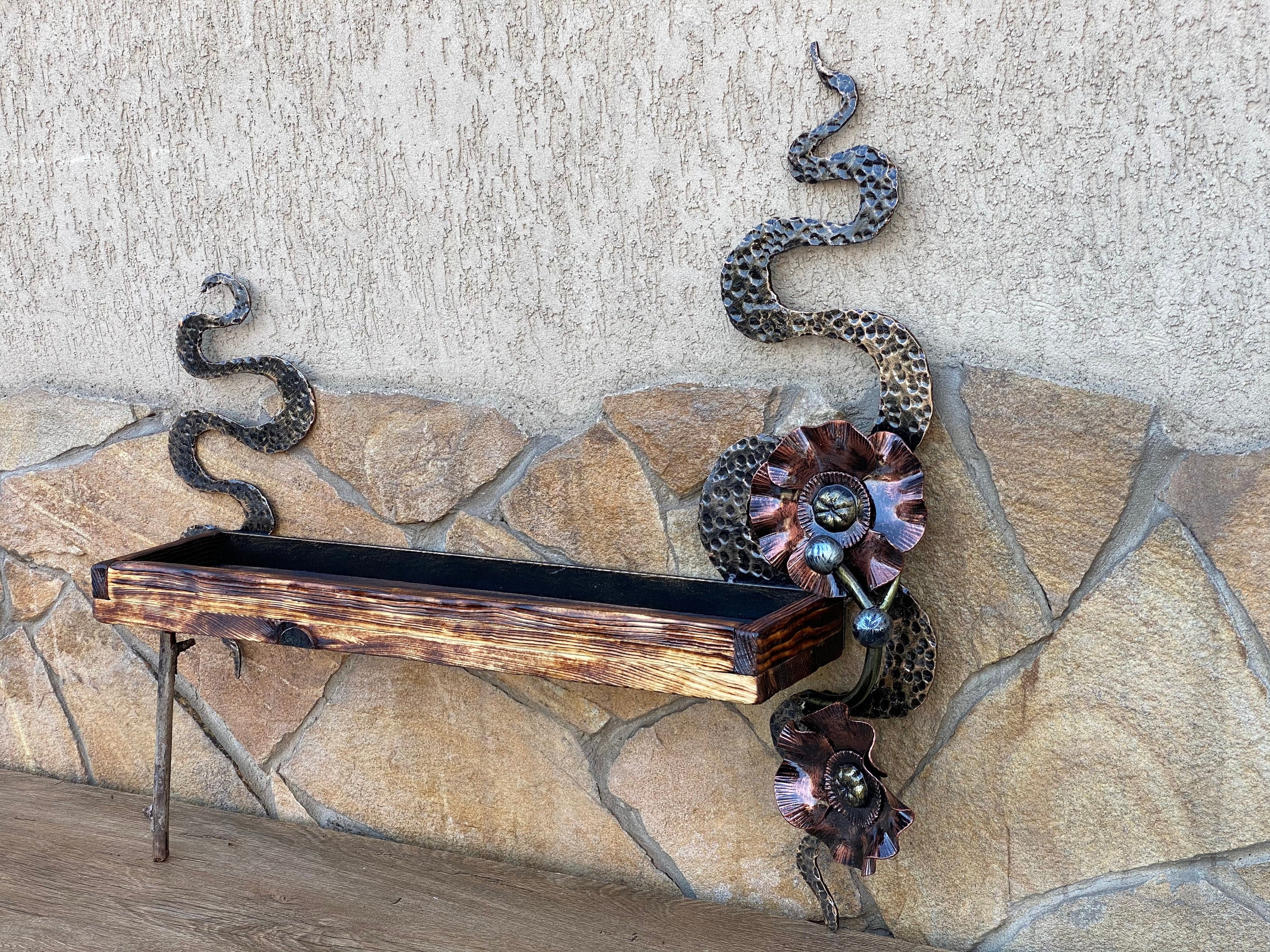 Kitchen Rack, Orchid, Kitchen Shelf, Spice Flower, Wall Birthday, Christmas, Iron Gift, Mothers Day, Rack