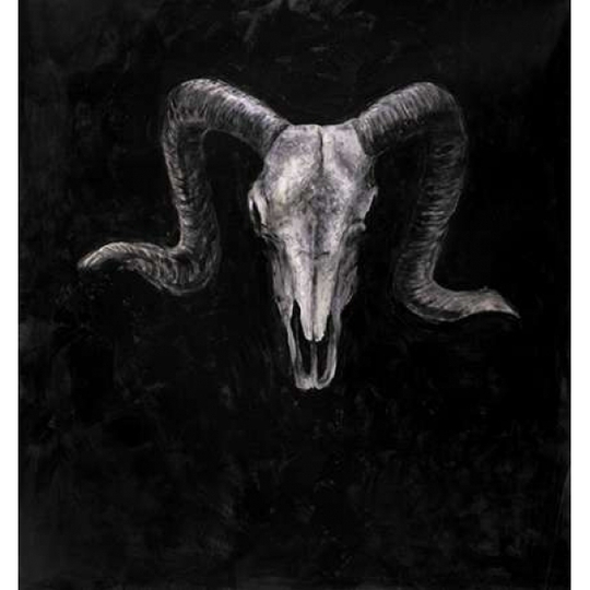 Ram Skull Grunge Style Poster Print by Atelier B Art Studio - Item # VARPDXBEGANI226 - 12 x 12