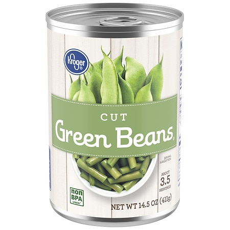 Kroger Cut Green Beans - 14.5 oz