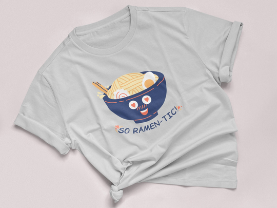 Cute Ramen Pun Shirt | With Sayings Funny Puns Unisex - Men & Women's T-Shirt Unique Graphic Tee