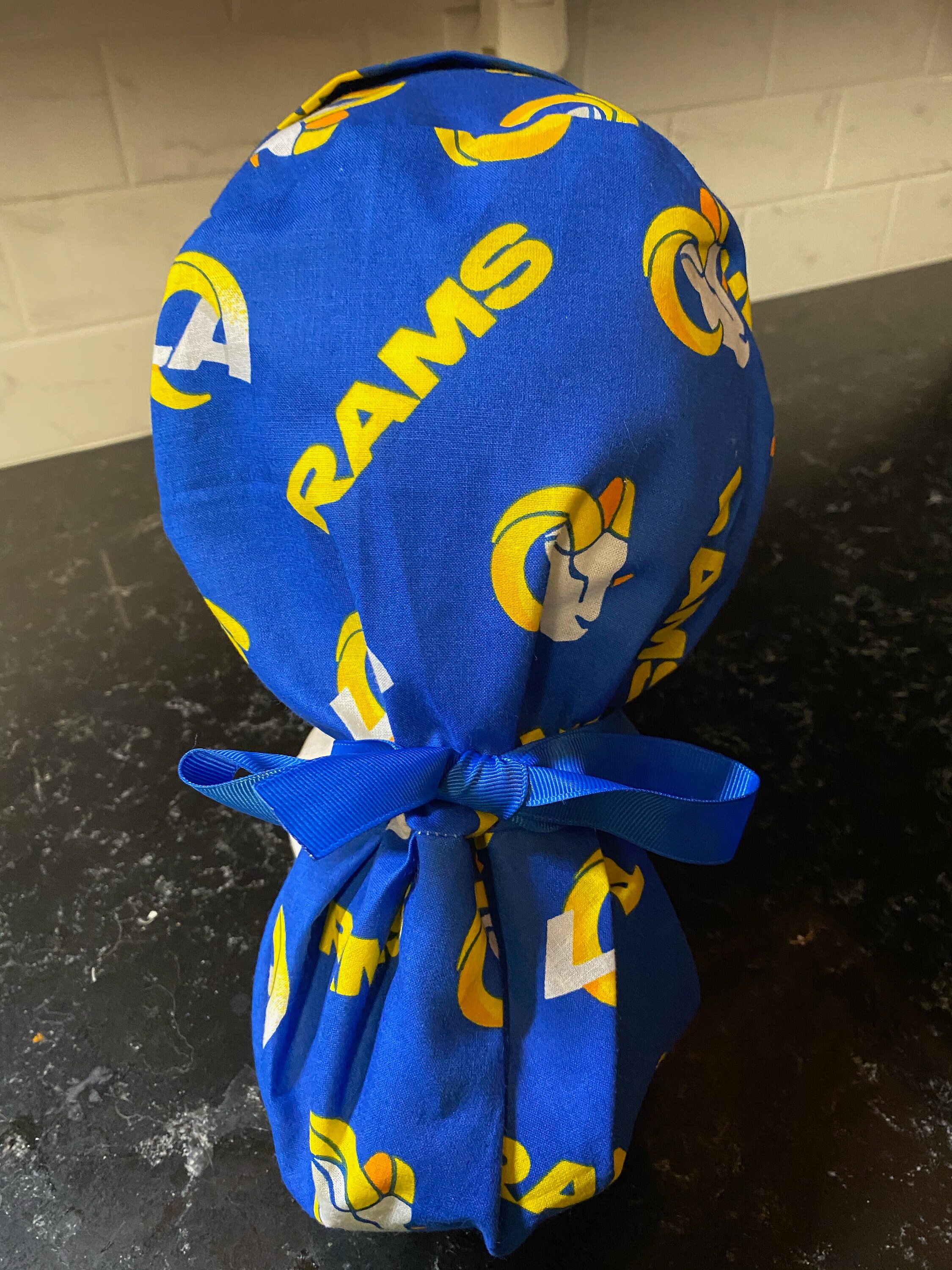 Los Angeles Rams Scrub Hat - Cap - Nfl Scrubhat-Women's Hat-Ponytail Hat-Rams Women's Cap-Los Fans