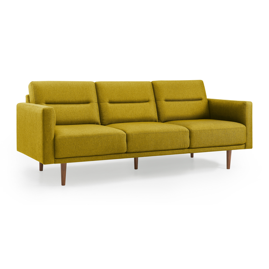 Clihome Lounge sofa Modern Yellow Polyester/Blend Sofa | VO-SA015