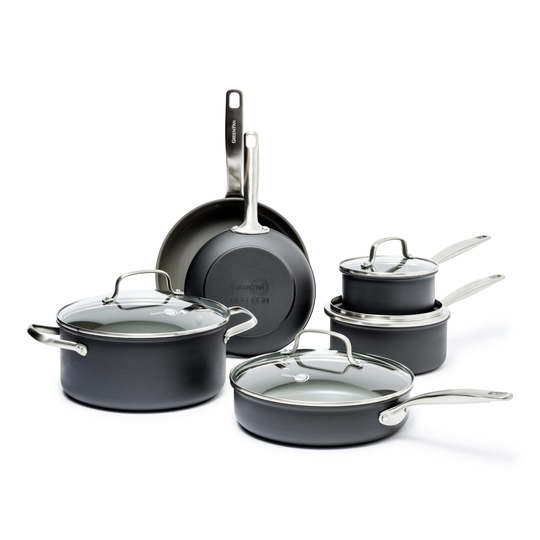 GreenPan Chatham 10 Piece Nonstick Ceramic Cookware Set by World Market