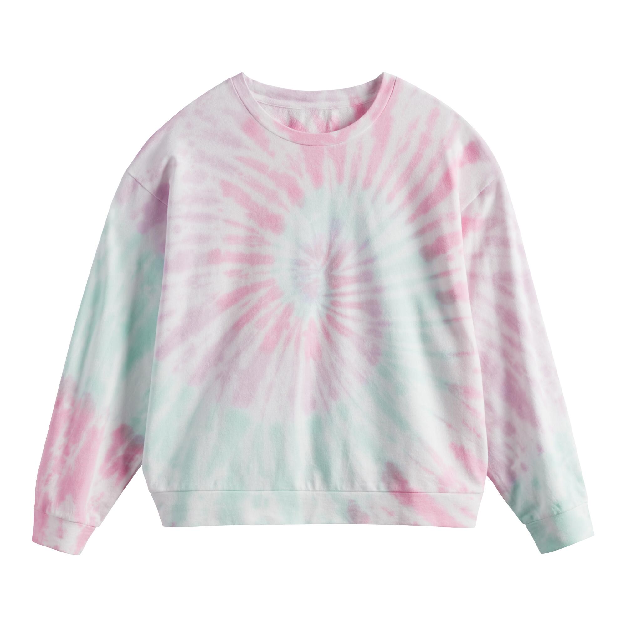 Multicolor Tie Dye Lounge Sweatshirt by World Market