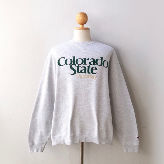 90S Colorado State University Rams Sweatshirt | Size Xl