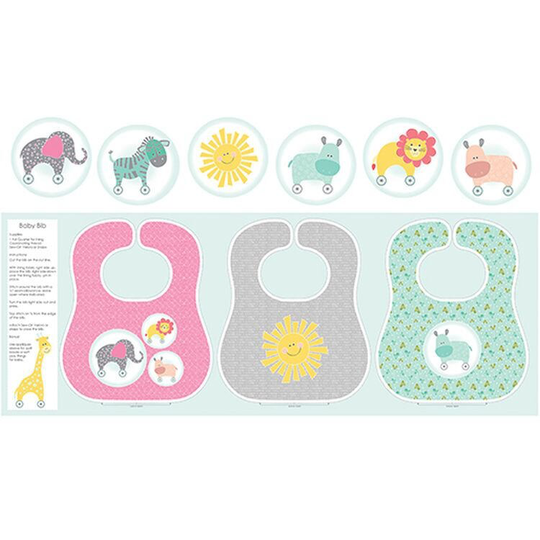 My Little Sunshine Bib Panel From Benartex By The Panel
