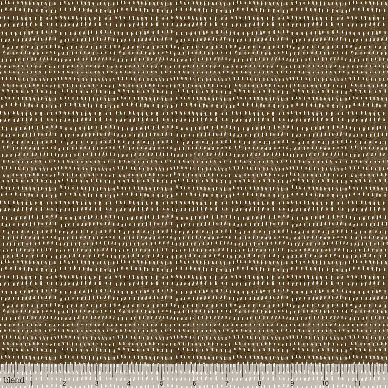 Blend Fabrics, Winter News By Cori Dantini, Seeds Brown
