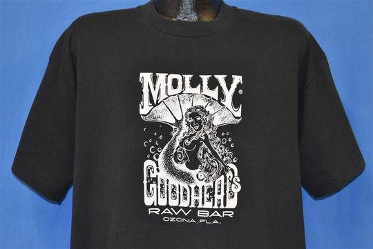 90S Molly Goodhead's Raw Bar Best Tail Ozona Florida Tub Club Tourist T-Shirt Extra Large