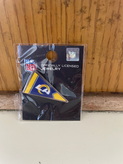 Los Angeles Rams Pennant Hat Lapel Collector Pin