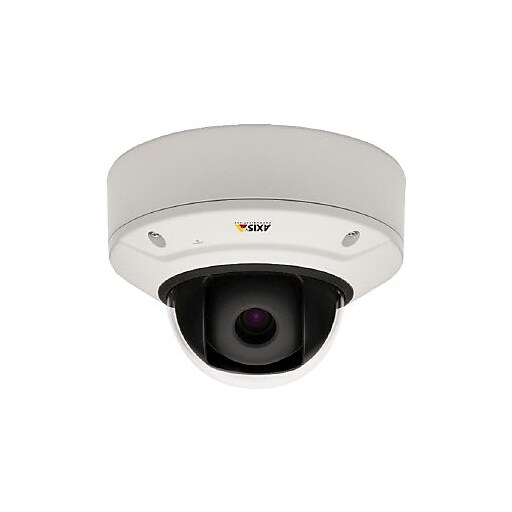 Axis Communications Q3517-LV Wired Indoor Network Surveillance Dome Camera, Night Vision, White