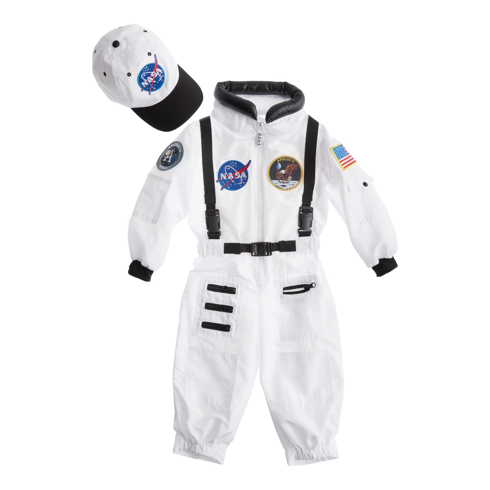 Aeromax Astronaut Suit Dress Up Costume: White by World Market