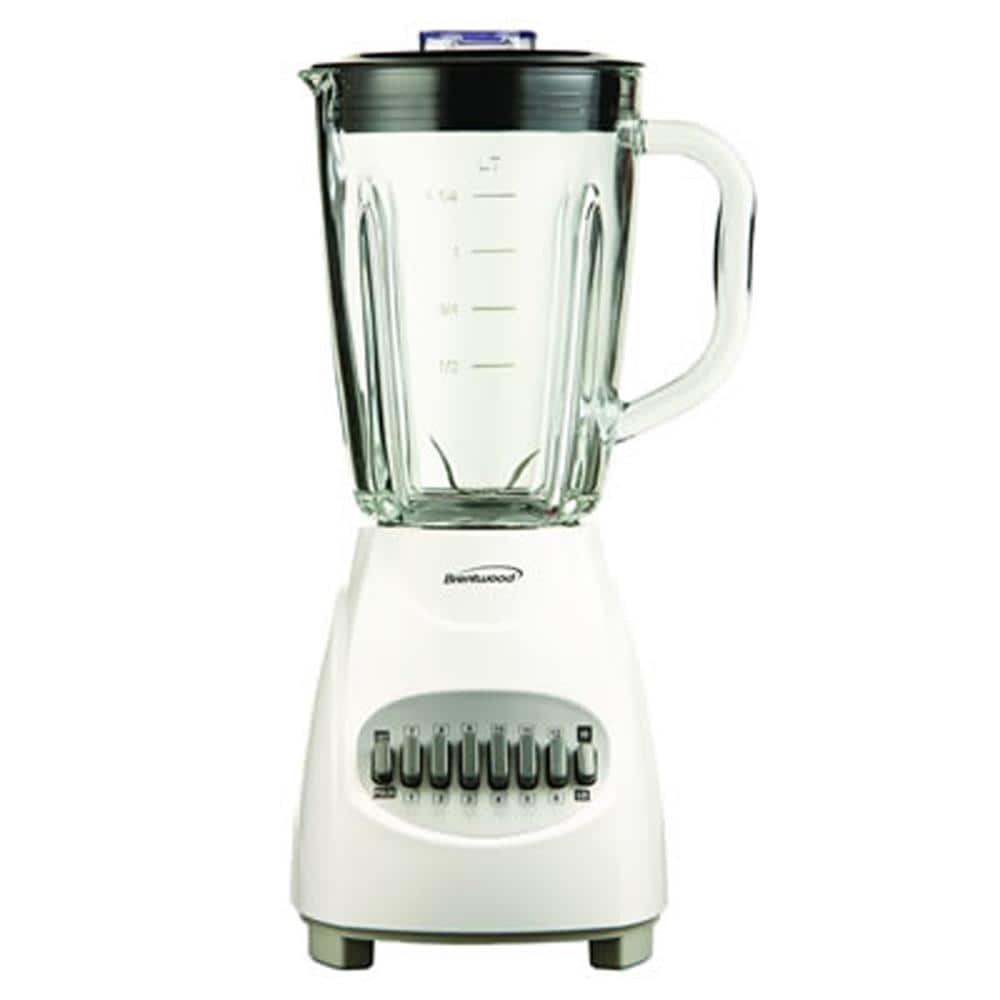 brentwood 42.26-oz White 350-Watt Blender | 84986541M