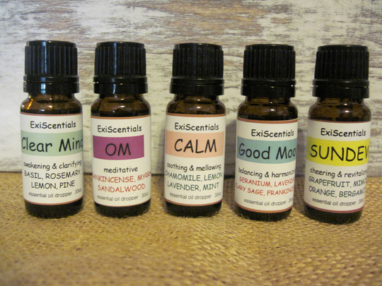 Aromatherapy Oils Essential Oil Blends Sedona Mood Boosting Calming Energy Oils Exiscentials