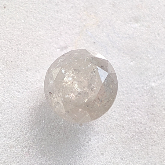 5.1mm Natural Salt Pepper Diamond, Full Cut Round, Loose Diamond Round Aaa+ Jewelry For Her Bts6792