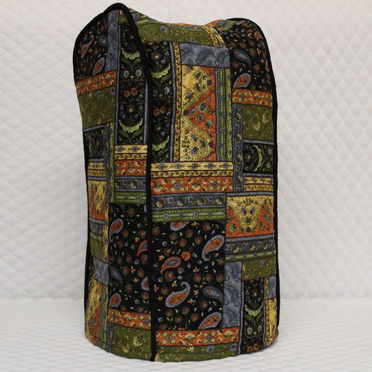 Black Patch Quilted Blender Cover