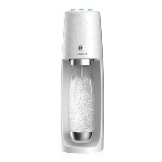 White SodaStream Fizzi One Touch Sparkling Water Maker Kit by World Market