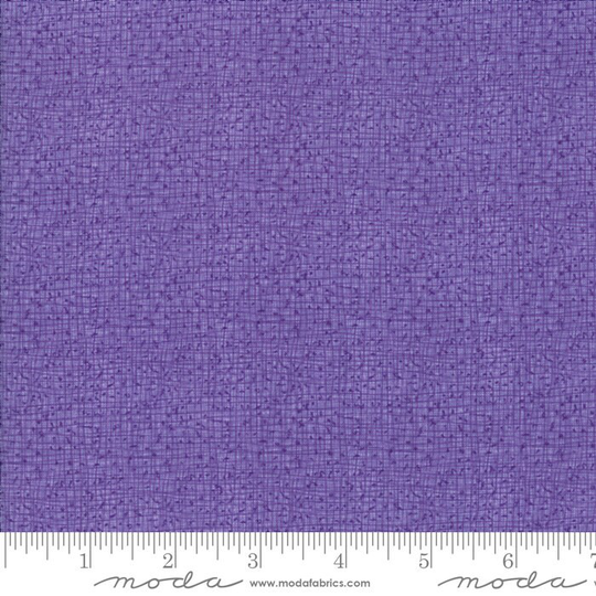 Remnant - 29" Of Lavender Purple Tonal Blender Fabric, Moda 48626 33 Thatched, Sweet Pea & Lily Aster, Robin Pickens