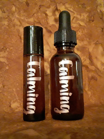 Calming Blend Essential Oil Aromatherapy Diffuser Perfume Cologne Roll On Dropper Bottle
