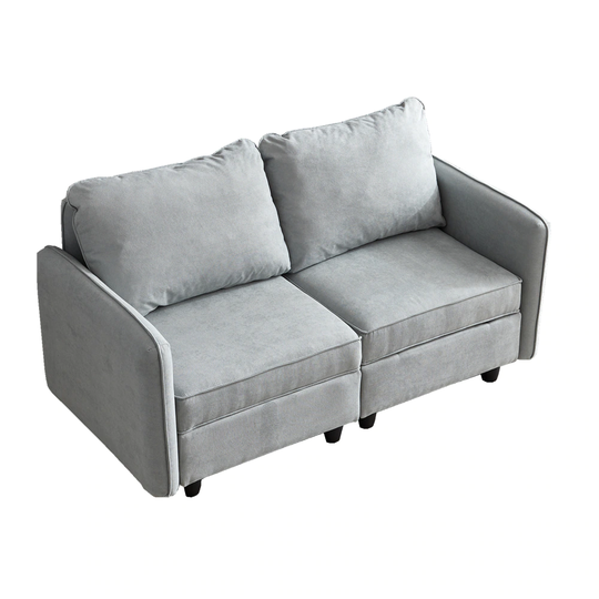 GZMR Modern Gray Polyester/Blend Sofa | GZ-W247S00364