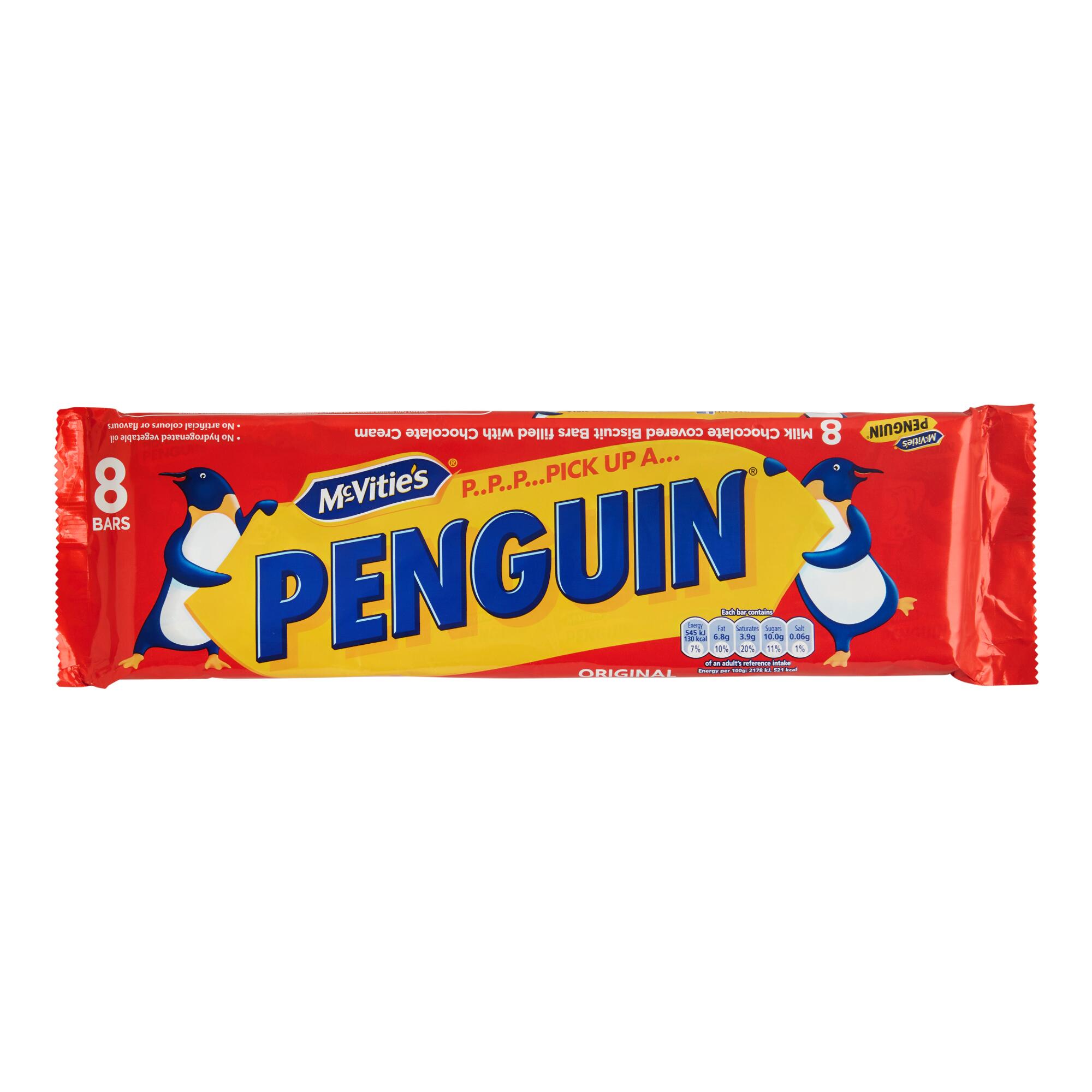McVitie's Penguin Milk Chocolate Bars Set of 6 by World Market
