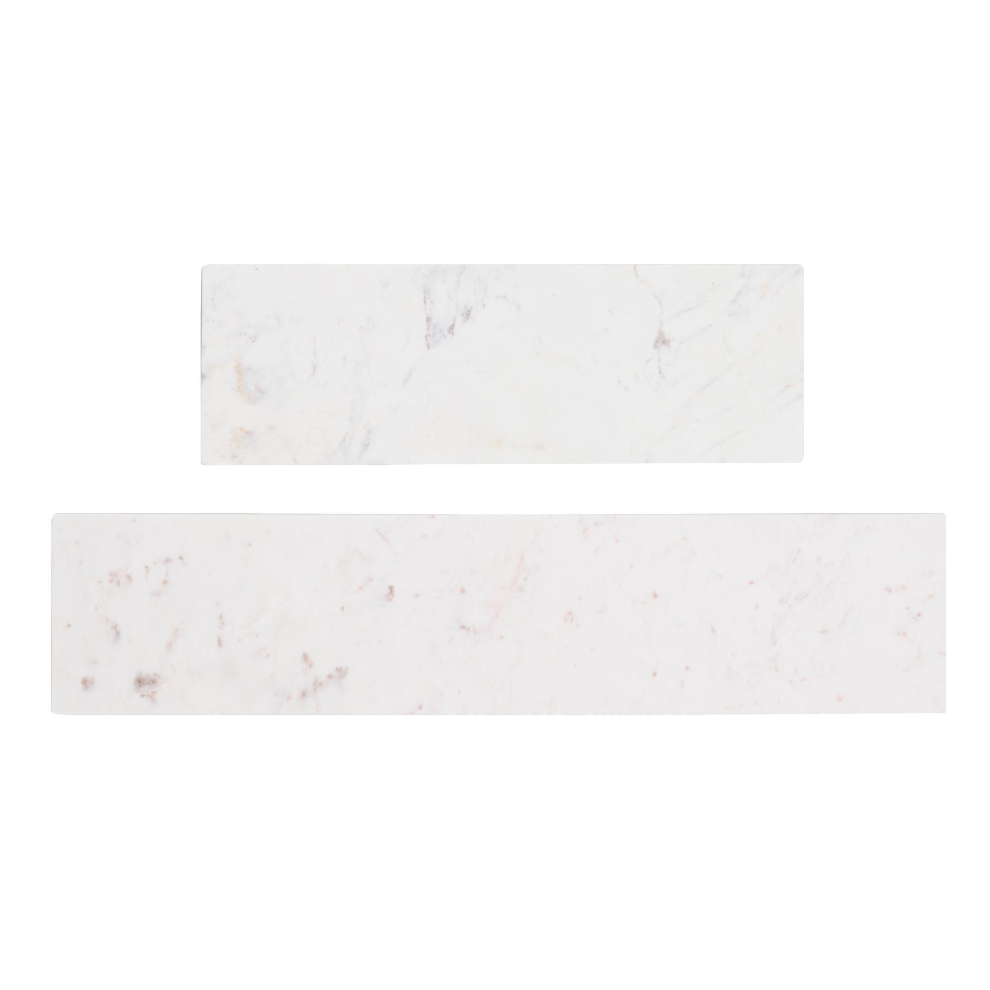 White Marble Mix & Match Wall Shelf by World Market