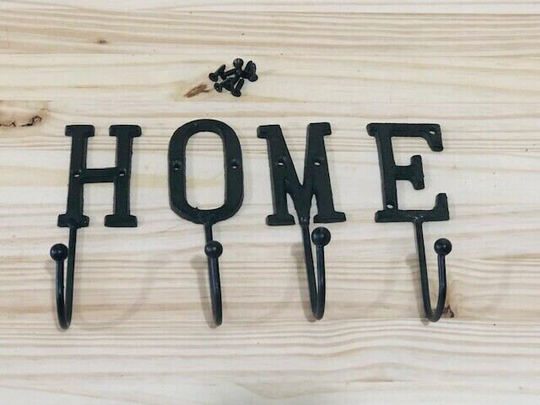 4 Coat Hooks, Home, Entryway Hat Hall Tree Bathroom Towel Hook