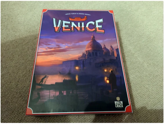 Venice Board Game Insert