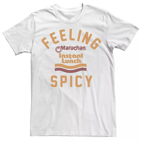 Men's Maruchan Feeling Instant Lunch Spicy Tee, Size: Large, White