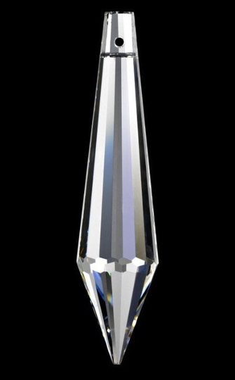 38mm Asfour U-Drop Icicle Crystal Prism Sun Catchers #432-38