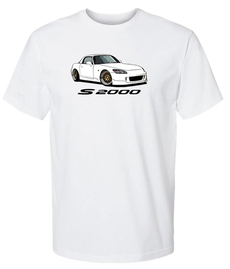 S2K S2000 Shirt Super Soft 60/40 Blend T Shirt Jdm