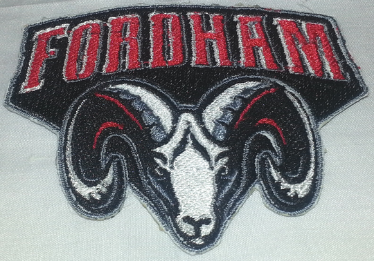 Fordham Rams logo Iron On Patch