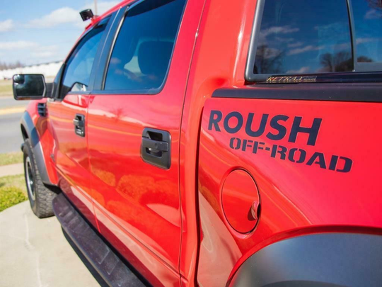Roush Offroad Bedliner Decal New 2Pc Fits F150 Denali Tahoe Ram Sierra Yukon Oem