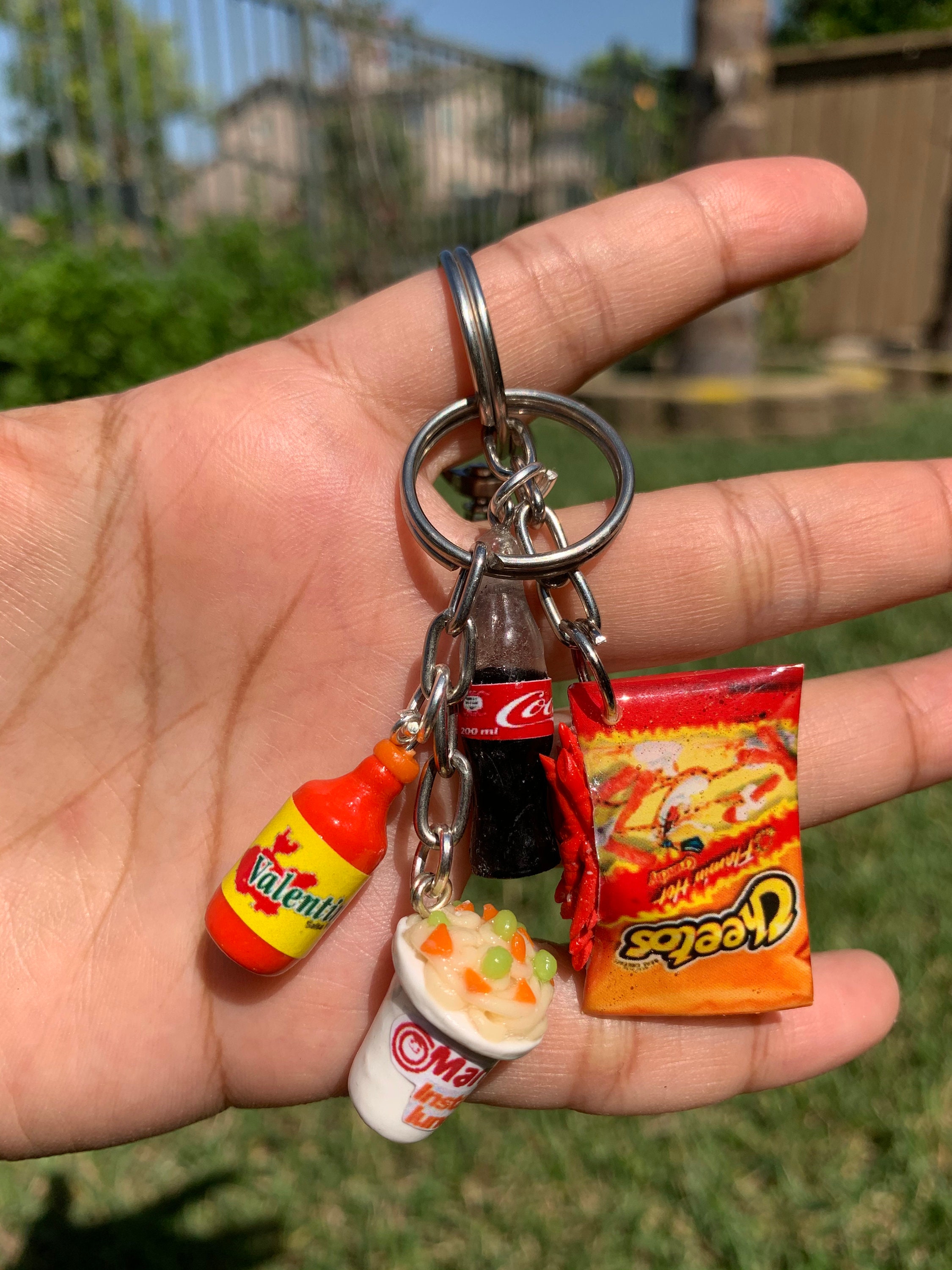 Maruchan & Munchies Keychain