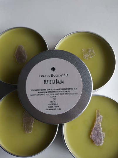 Matcha Tea Skincare Hand & Body Antioxidant Daily Moisturizer Lotion Bar Tin Wholesale Gift Pack For Resale